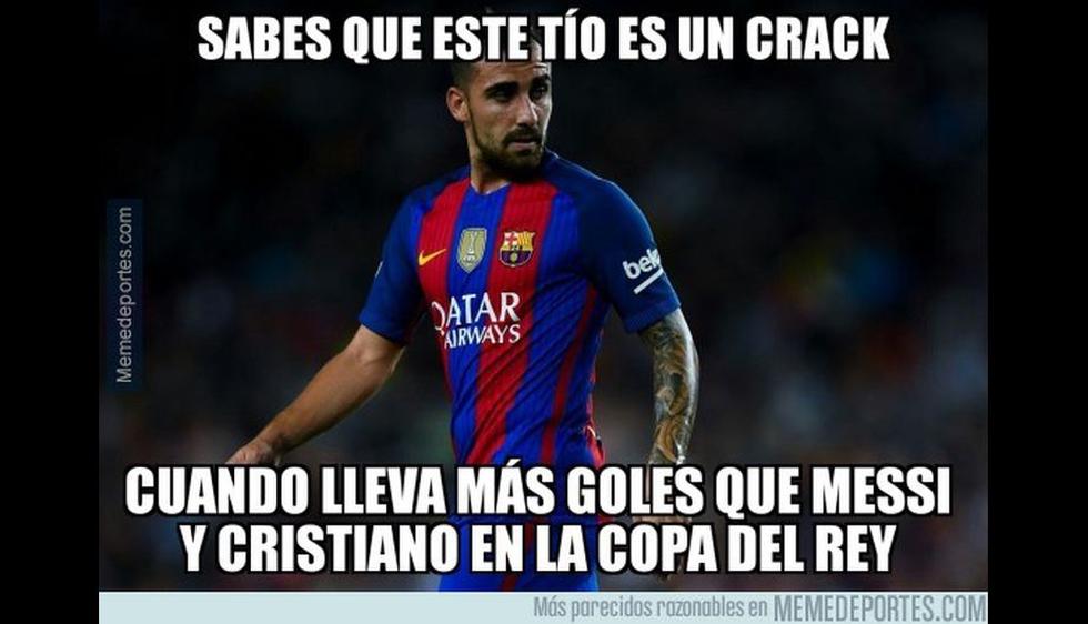 Los mejores memes de la goleada de Barcelona a Hércules por Copa del Rey. (Meme Deportes)