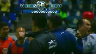 Ganó en su debut: Reynoso enloquece con gol de Puebla a los 92' en su primer partido como DT [VIDEO]