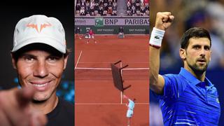 Rafael Nadal y Novak Djokovic juegan al “tenis de mesa” de la forma más literal posible en alucinante video viral