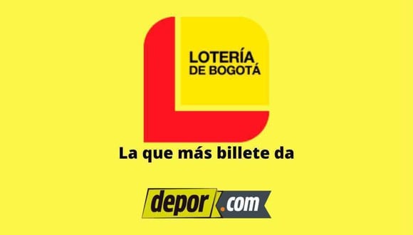 Resultados de la Lotería de Bogotá del jueves 27 de octubre. (Diseño: Depor)