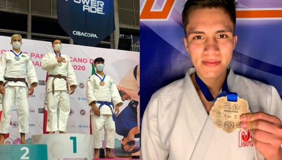 Javier Saavedra ganó la medalla de oro en el Campeonato Panamericano 2020 en la categoría Cadetes. (Difusión)