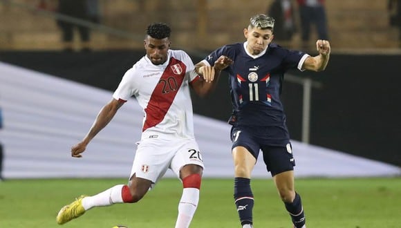 Carlos Ascues estuvo de titular en el amistoso de la Selección Peruana ante Paraguay, jugado el pasado miércoles 16. (Foto: FPF)