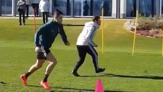 Y en su cumpleaños 35: Cristiano Ronaldo hace intenso entrenamiento y se vuelve viral [VIDEO]