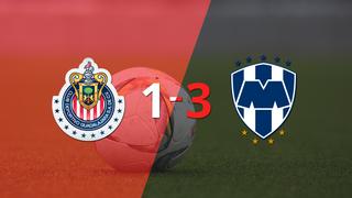 CF Monterrey se impuso 3 a 1 en su visita a Chivas