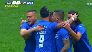 ¡No perdonó! Caraglio anotó el empate 1-1 de Cruz Azul ante Morelia por el Clausura 2019 Liga MX [VIDEO]