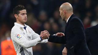 James dejaría Real Madrid tras la final de la Champions, según esta frase de Zinedine Zidane