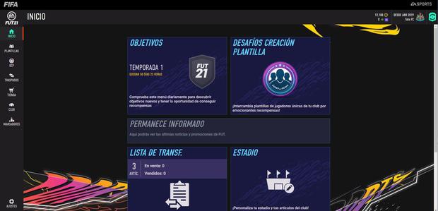FIFA 21: Web App ya disponible, abre tus primeros sobres antes del