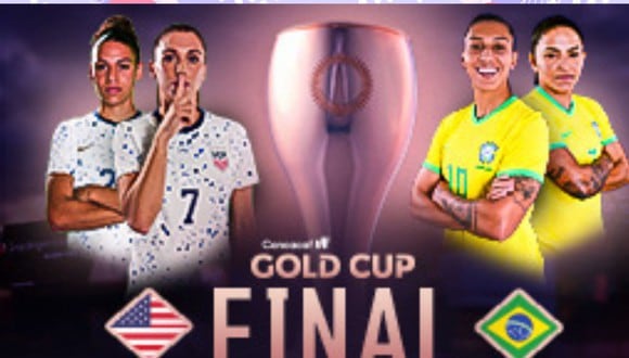 Final Copa Oro Femenina 2024: Estados Unidos vs Brasil en vivo | Foto: Concacaf.com