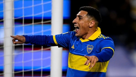 Merentiel anotó en el Boca vs. Tigre por Liga Profesional. (Foto: Boca)