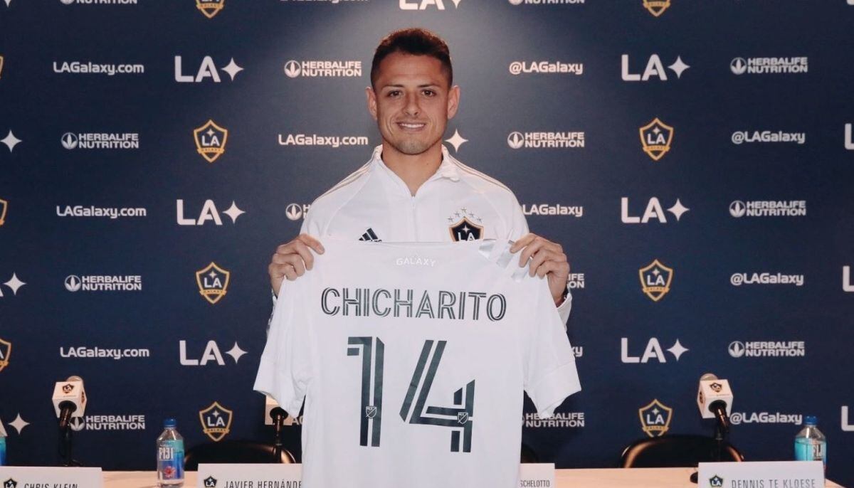 Javier Hernández llegó a Los Angeles Galaxy este mercado, proveniente del Sevilla. (Foto: Agencias)