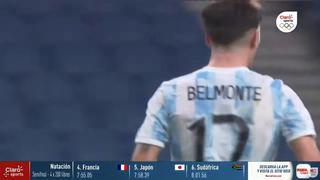 Para el consuelo: el gol de Belmonte para el 1-1 de Argentina vs. España por Tokio 2020 [VIDEO]