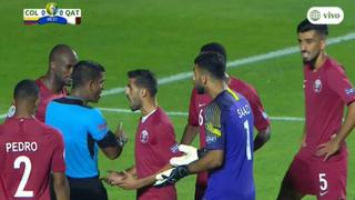 Se lo quería comer vivo: así reaccionaron los cataríes tras penal y VAR en el Colombia vs Qatar por Copa América [VIDEO]
