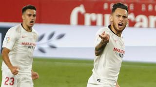 En la vuelta de LaLiga Santander: Sevilla venció por 2-0 al Real Betis en el derby de Andalucía 