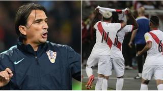 Selección Peruana: lo que dijo el DT de Croacia sobre enfrentar a la bicolor