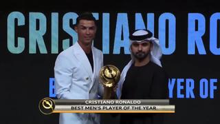 Polémica decisión: Cristiano ganó el premio a Mejor Jugador del Año de los Globe Soccer Awards [VIDEO]