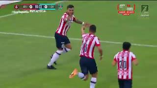 Apaguen todo: taco y golazo de Ángel Zaldívar para el 1-0 del Chivas vs. Atlas por Liga MX [VIDEO]