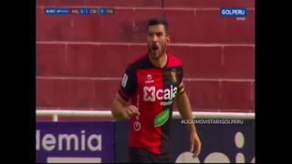 Sporting Cristal sufre: el ‘palo’ le negó un golazo a Bernardo Cuesta [VIDEO]