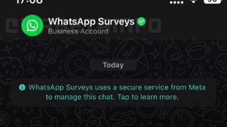 WhatsApp encuestas: así funciona el nuevo chat de sugerencias que desarrolla Meta