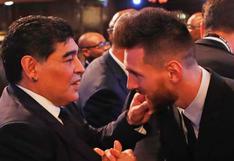 Con el salto de Maradona: Messi homenajeó a Diego en la Copa América 2021 [FOTO]
