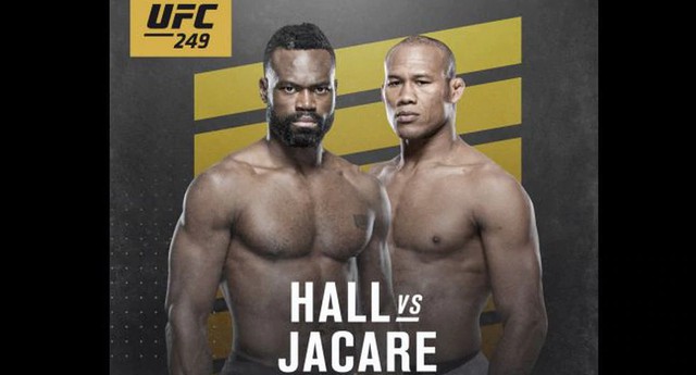 Uriah Hall vs Jacare Souza - Cartelera preliminar. (Foto: UFC)