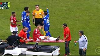 ¡Tú no, por favor! Guerrero salió lesionado en camilla y preocupa de cara a la Copa América 2019 [VIDEO]