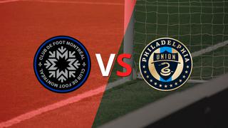 Termina el primer tiempo con una victoria para CF Montréal vs Philadelphia Union por 1-0