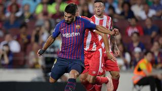 Todo tiene su final: Barcelona empató 2-2 con Girona y le dijo adiós a la racha de victorias en La Liga