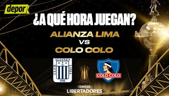 Alianza Lima vs. Colo Colo: partido por Copa Libertadores (Diseño: Depor)