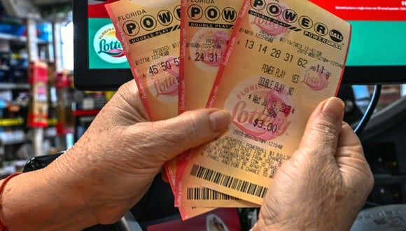 La lotería estadounidense sorteó un millonario premio este lunes 29 de enero de 2024 (Foto: Giorgio Viera / AFP)