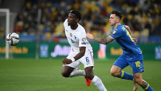 Francia empató 1-1 con Ucrania por el grupo D de las Eliminatorias Europeas Qatar 2022