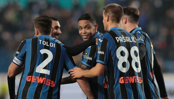 Luis Muriel marcó uno de los goles en la victoria de la Atalanta por 5-2 sobre la Spezia por la fecha 13 de la Serie A. (Foto: Getty Images)