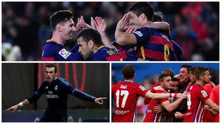 Liga BBVA: ¿qué pasa con triple empate entre Barcelona, Real Madrid y Atlético?