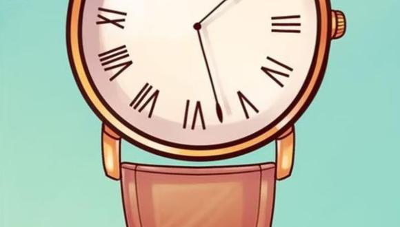 Acertijo visual: si encuentras el error en la imagen del reloj es porque piensas como un genio (Foto: GenialGuru).