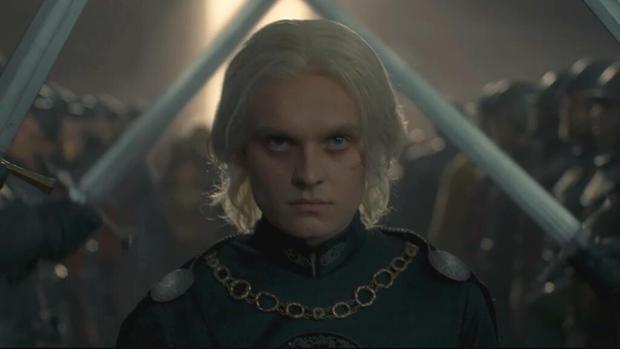 Tom Glynn-Carney como el rey Aegon II Targaryen en "House of the Dragon" (Foto: HBO)