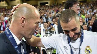 Zidane le respondió al presidente Hollande por criticar a Benzema