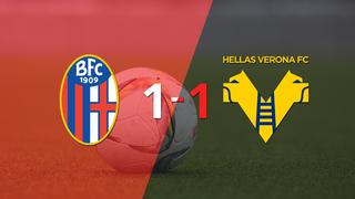 Reparto de puntos en el empate a uno entre Bologna y Hellas Verona