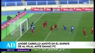 André Carrillo rompe redes en fútbol de Arabia