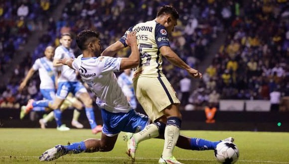 América igualó 1-1 ante Puebla por la fecha 1 del Torneo Clausura 2022 de la Liga MX. (Foto: AP)