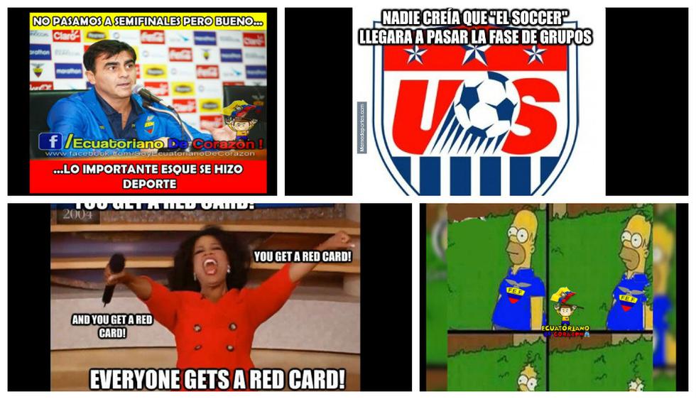 Los mejores memes del partido entre Ecuador y Estados Unidos por Copa América Centenario (memedeportes.com)