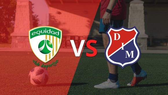 Termina el primer tiempo con una victoria para Independiente Medellín vs La Equidad por 3-0
