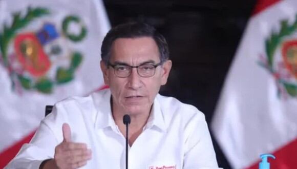 Martín Vizcarra habló sobre las fases que se cumplirán para el reinicio de la Liga 1. (GEC)