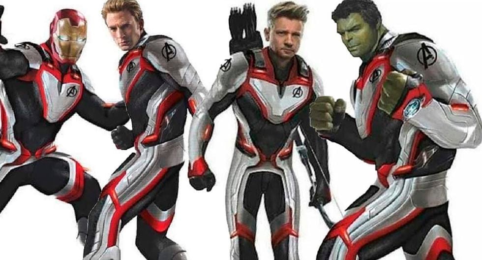 Comics Avengers 4 Endgame Traje cuántico blanco de