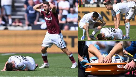 Ashley Westwood, de Burnley, sufrió una terrible lesión en la Premier League. (Foto: AFP)