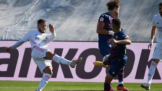 El gran anhelo del Real Madrid felicitó a Eden Hazard por su golazo ante el Huesca por LaLiga