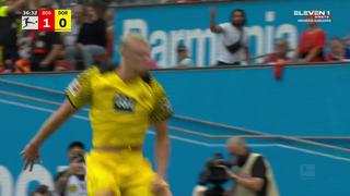 Es una ‘máquina’: Haaland metió un doblete en el triunfo del Borussia Dortmund [VIDEO]