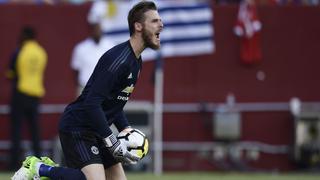 A una sola mano: la magistral tapada de David De Gea ante el disparo de Luis Suárez