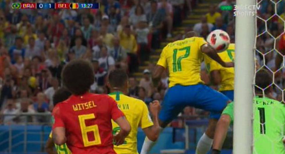Brasil vs. Bélgica: el autogol de Fernandinho por los cuartos de final de Rusia 2018 [VIDEO]