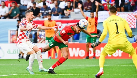 Marruecos vs. Croacia se vieron las caras este miércoles por el Mundial Qatar 2022 (Foto: Getty Images).