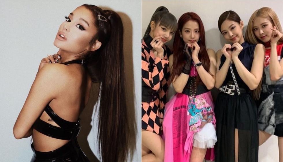 Ariana Grande y BLACKPINK entusiasmadas con una cercana colaboración. (Foto: Instagram)