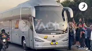 Sin complicaciones: bus de Corinthians llegó al Monumental para partido contra Universitario
